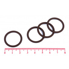 Кольцо 020-024-25-2-6 (019.5-2.5) фторкаучук FKM75 ГОСТ 9833-73