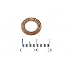 Шайба медная 9*15*0.7 (2 волны)