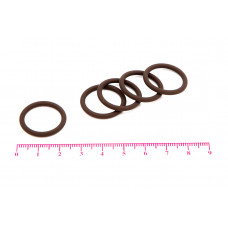 Кольцо 018-022-25-2-6 (017.6-2.5) фторкаучук FKM75 ГОСТ 9833-73