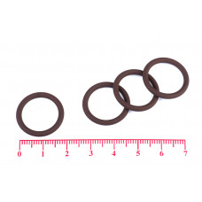 Кольцо 016-020-25-2-6 (015.5-2.5) фторкаучук FKM75 ГОСТ 9833-73