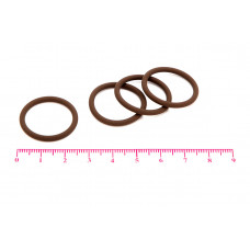 Кольцо 021-025-25-2-6 (020.5-2.5) фторкаучук FKM75 ГОСТ 9833-73